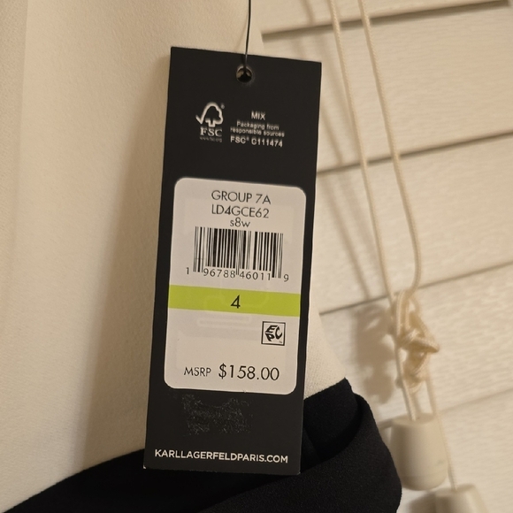 Karl Lagerfeld Black and White Jumpsuit Collection - Picture 3 of 16